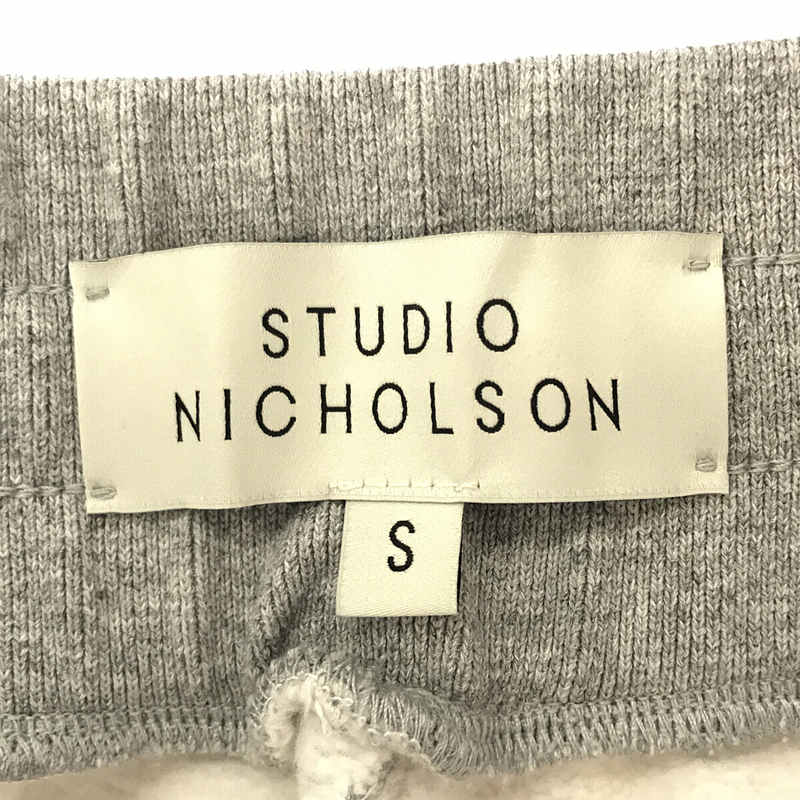 Studio Nicholson / スタジオニコルソン FLEECEBACK JERSEY MENS JOGGER ワイド スウェット ジョガー パンツ ユニセックス