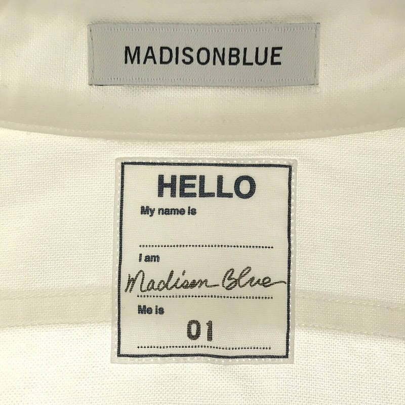 MADISON BLUE / マディソンブルー HAMPTON SH OX ハンプトン コットン シャツ