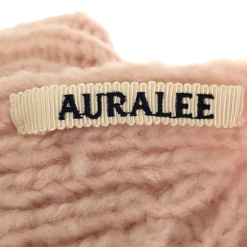 AURALEE / オーラリー WOOL BABY CAMEL BRUSHED YARN KNIT CAMISOLE ウール ベビー キャメル ニット キャミソール