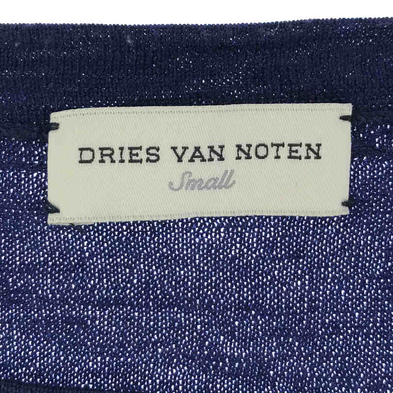 DRIES VAN NOTEN / ドリスヴァンノッテン シルクウール半袖ニット