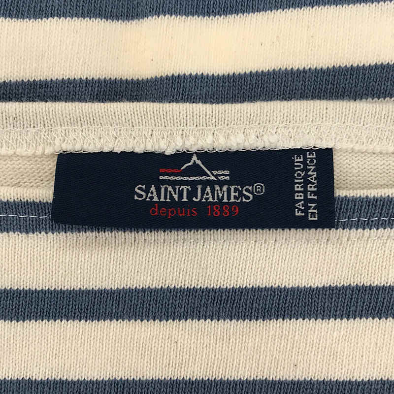 SAINT JAMES / セントジェームス ウエッソンボーダーバスクシャツ ボートネック