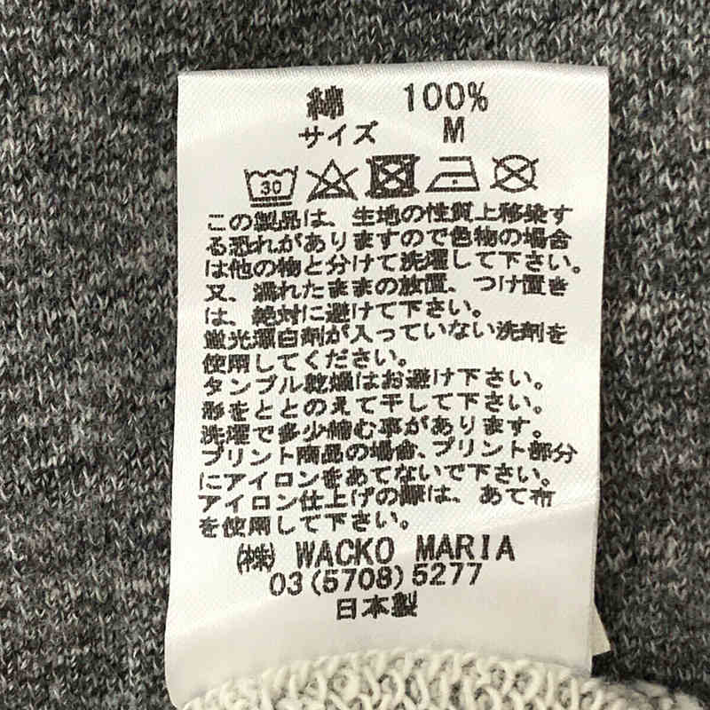 WACKO MARIA / ワコマリア 天国東京 酔生夢死 プリントジップアップパーカー