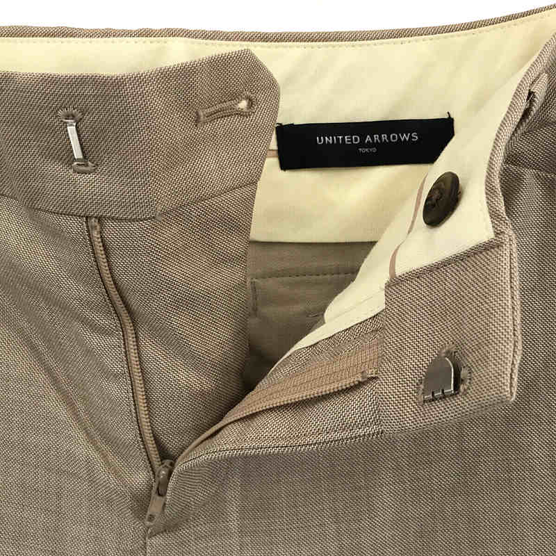 UNITED ARROWS / ユナイテッドアローズ SHARK SLIM シルク混シャークスキン スリムパンツ