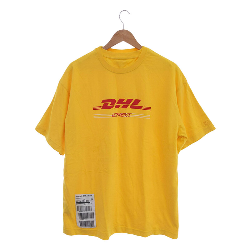 DHL Double T-shirt DHLプリントダブルTシャツVETEMENTS / ヴェトモン