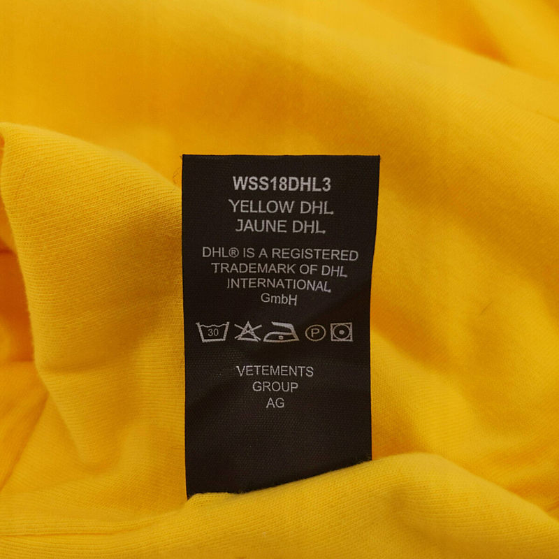 VETEMENTS / ヴェトモン DHL Double T-shirt DHLプリントダブルTシャツ