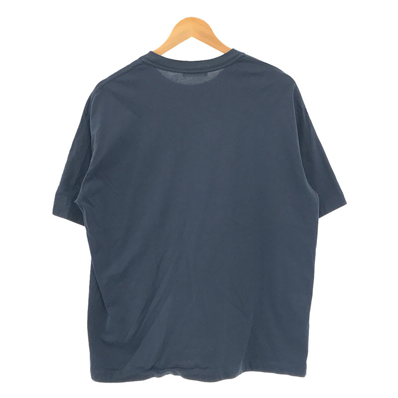 MATSUFUJI / マツフジ Short Sleeve Pocket T-shirt  ポケットTシャツ blue