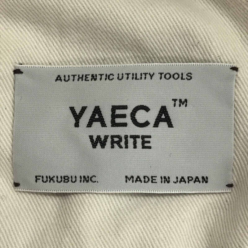 YAECA WRITE / ヤエカ ライト 169110 ツイルバケットハット