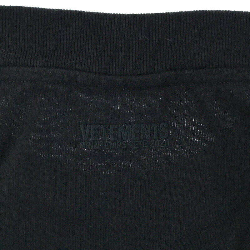 VETEMENTS / ヴェトモン Have A Nice Day Jersey Dress プリントカットソーワンピース