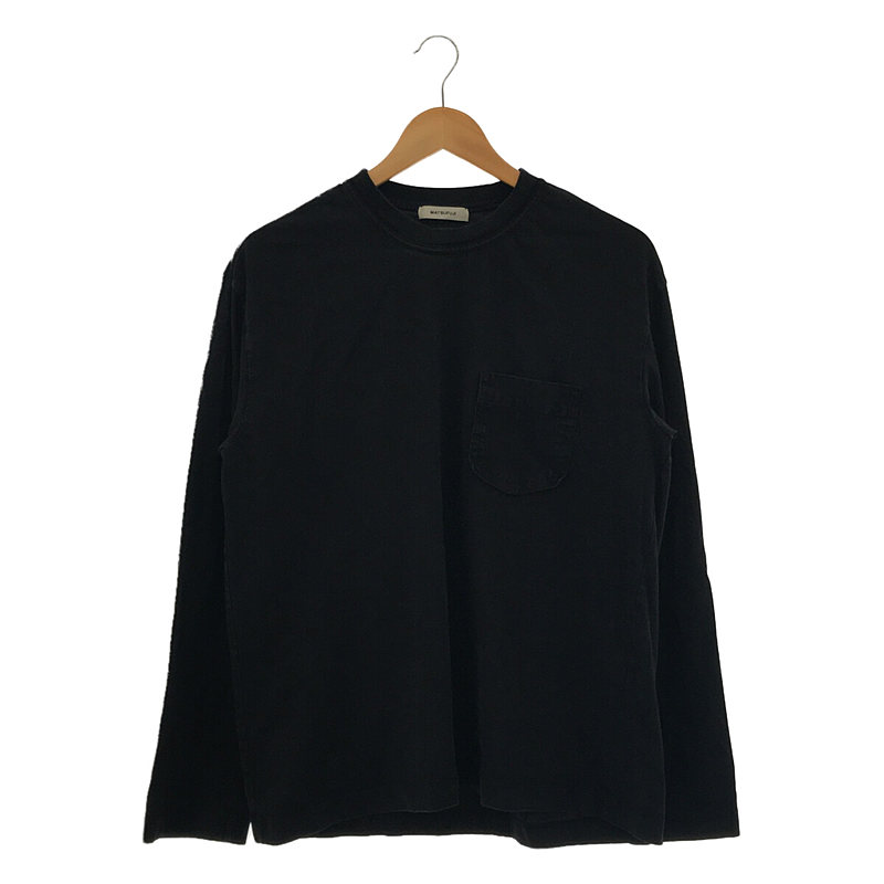 Long Sleeve Pocket T-shirt  ポケットロングTシャツ