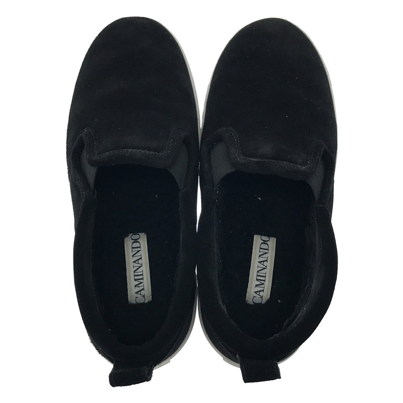 CAMINANDO / カミナンド L'Appartement取扱 Mouton Sneakers ムートンスニーカー black