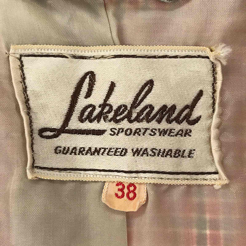 LAKELAND / レイクランド 筆記体タグ チェック スウィングトップ