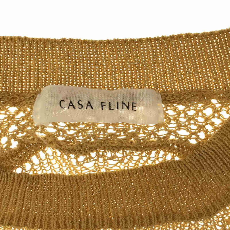 CASA FLINE / カーサフライン 和紙ニットプルオーバー