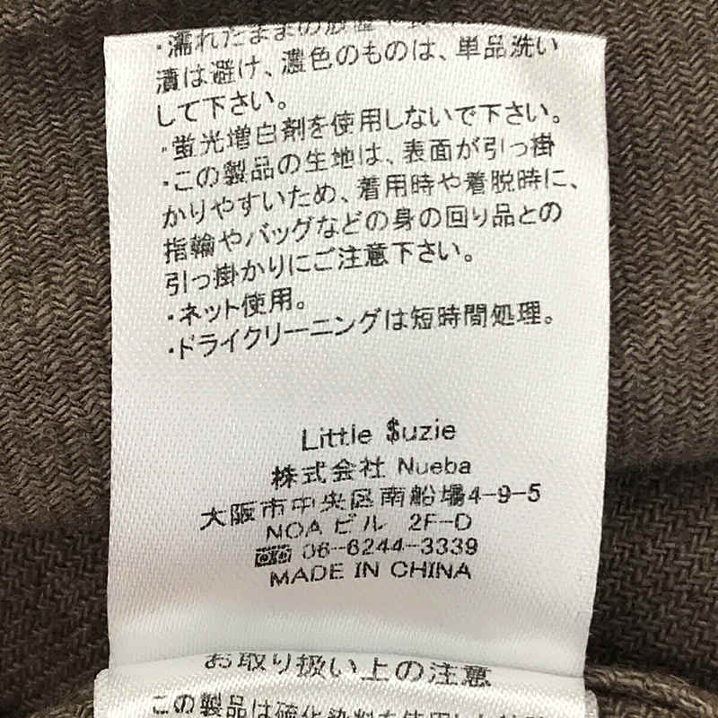 little $uzie / リトルスージー 2way Linen Knot Skirt リネンスカート