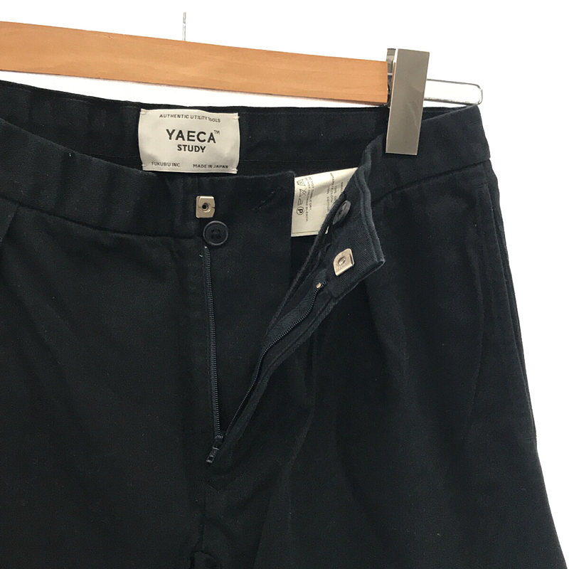 YAECA STUDY / ヤエカ スタディー RIB PANTS コットン裾ゴムチノパン