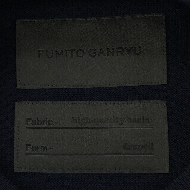 FUMITO GANRYU / フミト ガンリュウ クールネック ウールニット