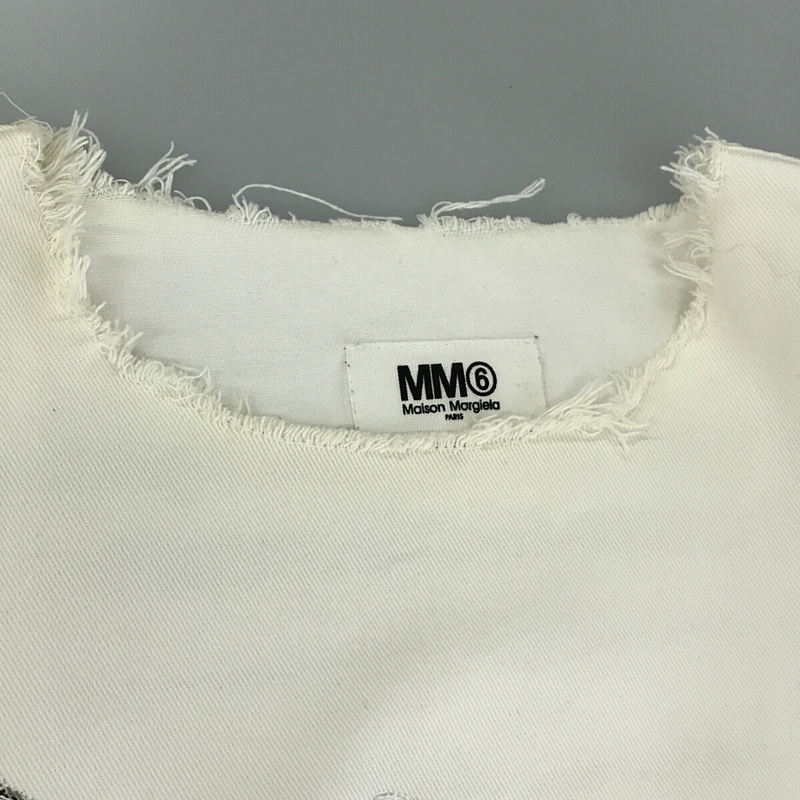MM6 Maison Margiela / エムエムシックス メゾンマルジェラ Archive  オーバーサイズカットオフロゴTシャツ