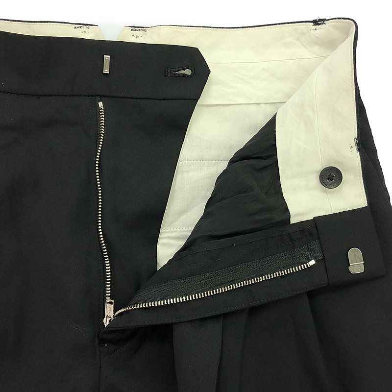 JOHN SMEDLEY / ジョンスメドレー ウール 2タック パンツ