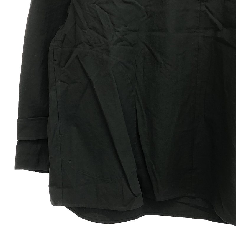 prasthana / プラスターナ flared round neck short / シャツ