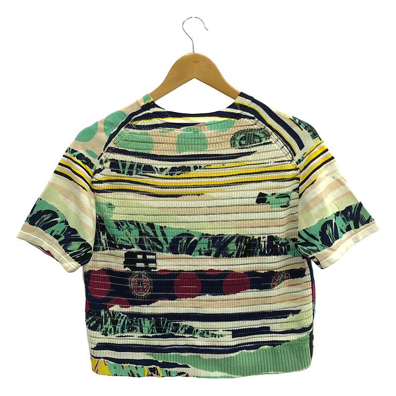 KENZO / ケンゾー 総柄 コットン ニット