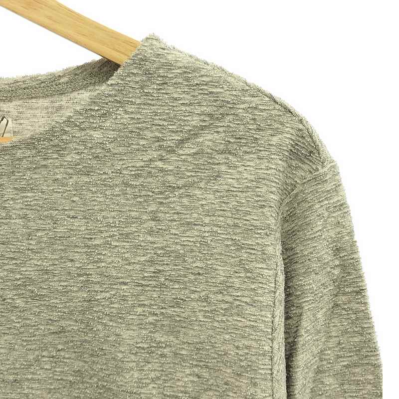 prasthana / プラスターナ crater pile P/O Tシャツ