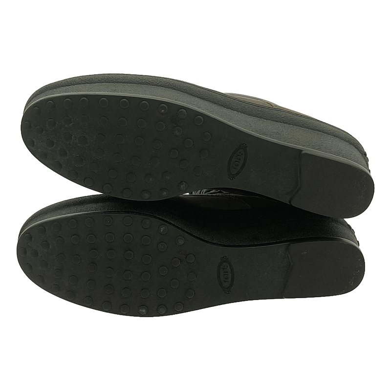 TOD'S / トッズ スエード レースアップ ロングブーツ