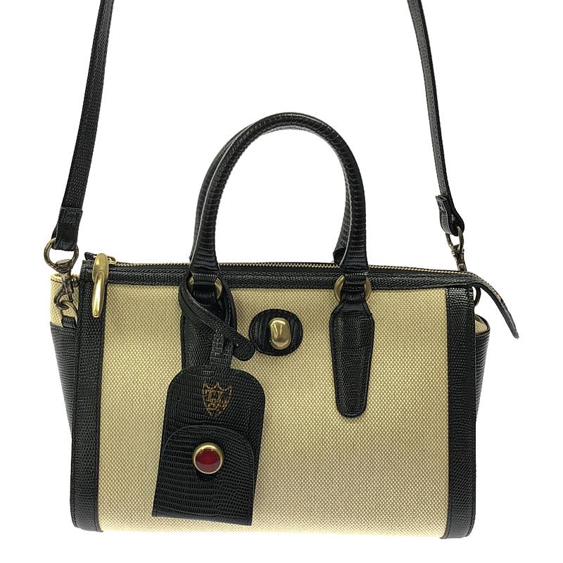 その他 キャンバス切替え スクエア  2way ショルダーバッグ