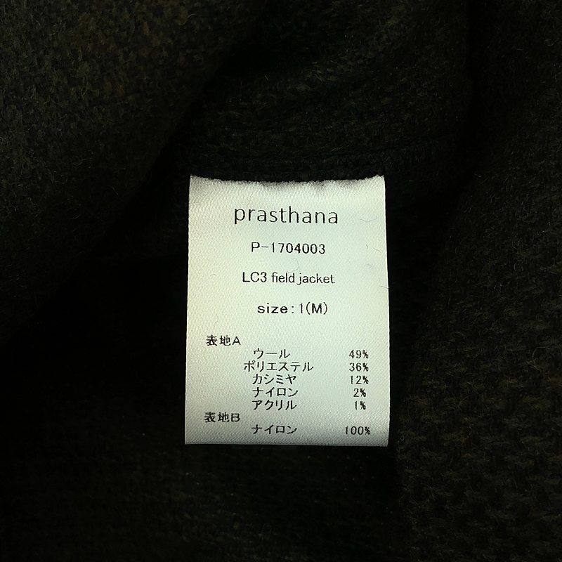 prasthana / プラスターナ LC3 field jacket / ジャケット