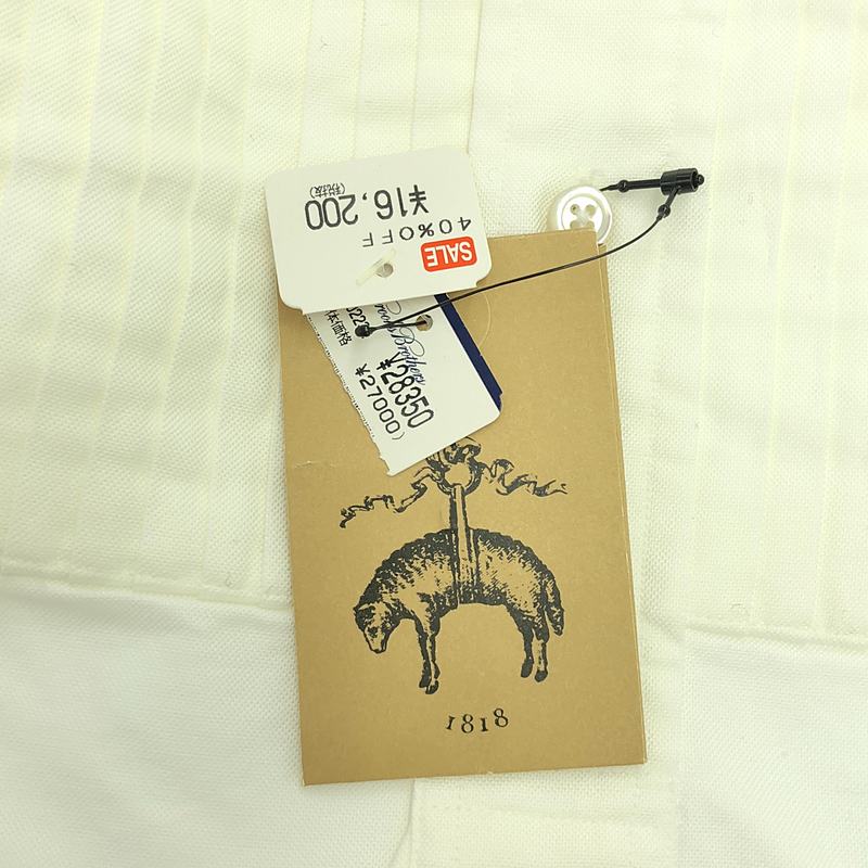 その他 プリーツ オックスフォード ボタンダウン シャツ