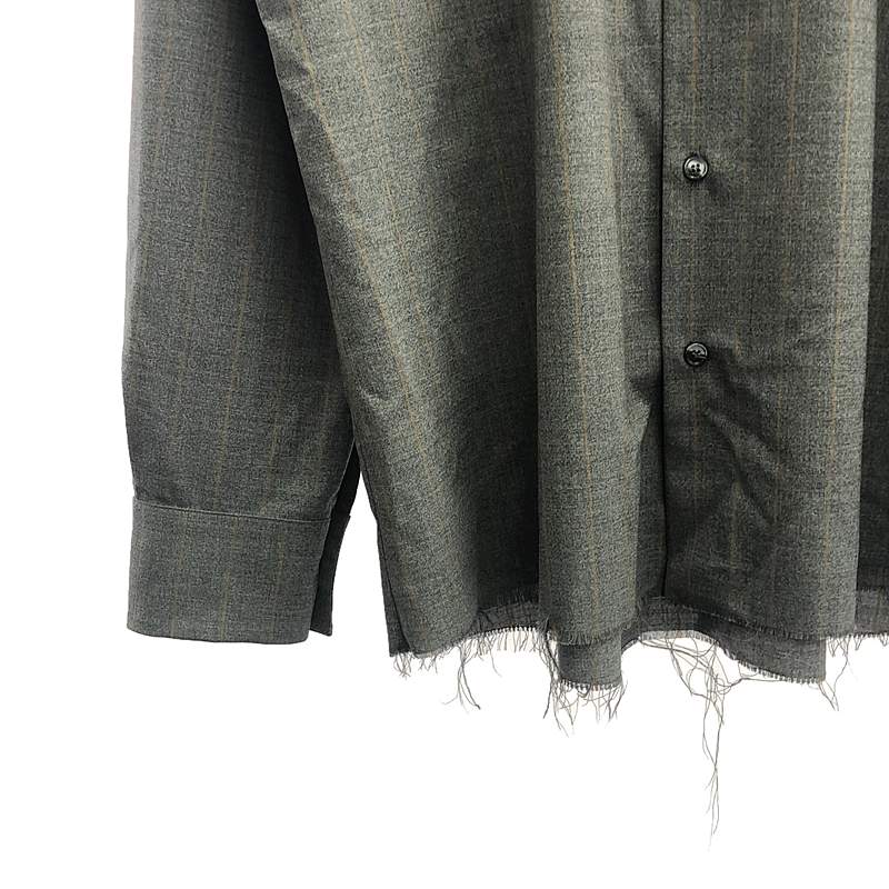 GABRIELA COLL GARMENTS / ガブリエラコールガーメンツ 別注 Loro Piana Wool Shirt ロロピアーナ ウールシャツ