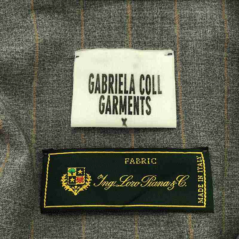 GABRIELA COLL GARMENTS / ガブリエラコールガーメンツ 別注 Loro Piana Wool Shirt ロロピアーナ ウールシャツ