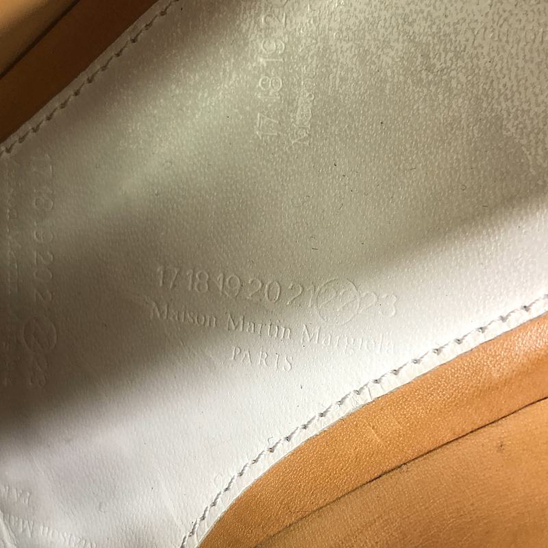 Maison Martin Margiela / メゾンマルタンマルジェラ ワックスベイクド加工 レザー サイドジップ ブーツ