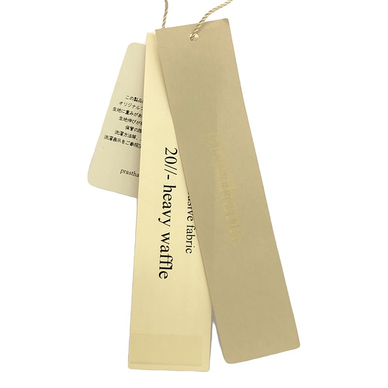 prasthana / プラスターナ heavy waffle half pants ハーフパンツ