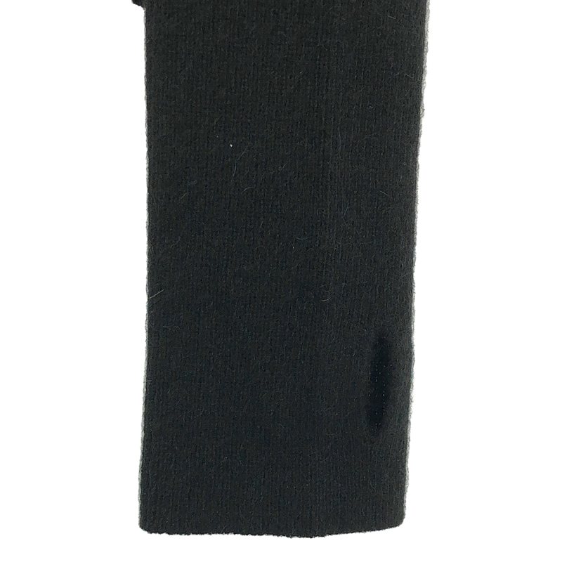 BATONER / バトナー CASHMERE FOX NO COLLAR CARDIGAN カシミヤ フォックス ノーカラー カーディガン