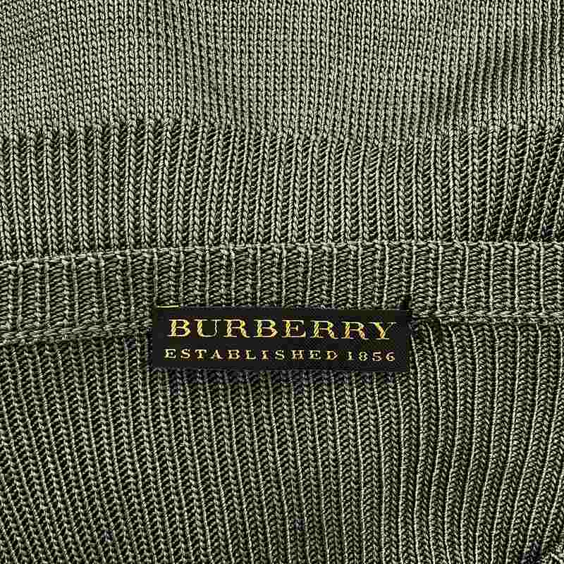 Burberry / バーバリー Vネック シルク ニット