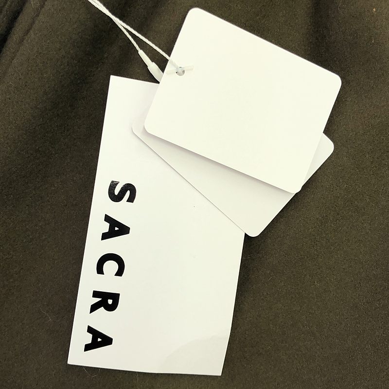 SACRA / サクラ HIGH COUNT MELTON ロングワンピース