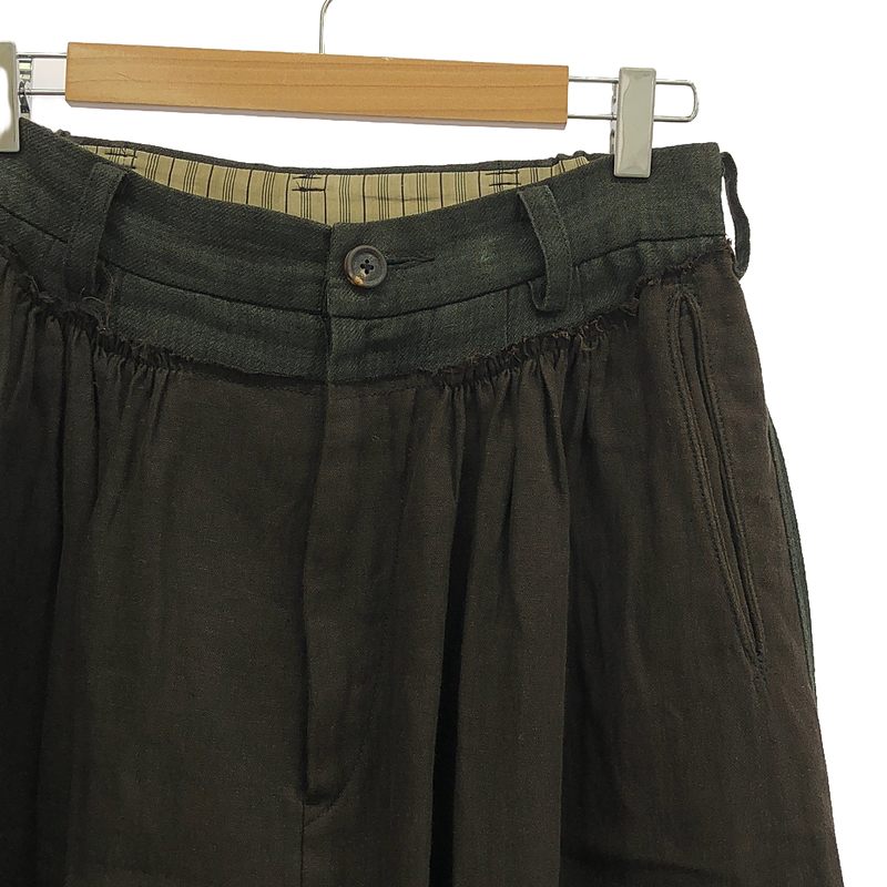 ziggy chen / ジギーチェン FRONT PLEATS WIDE TROUSERS / ワイド トラウザーズ パンツ