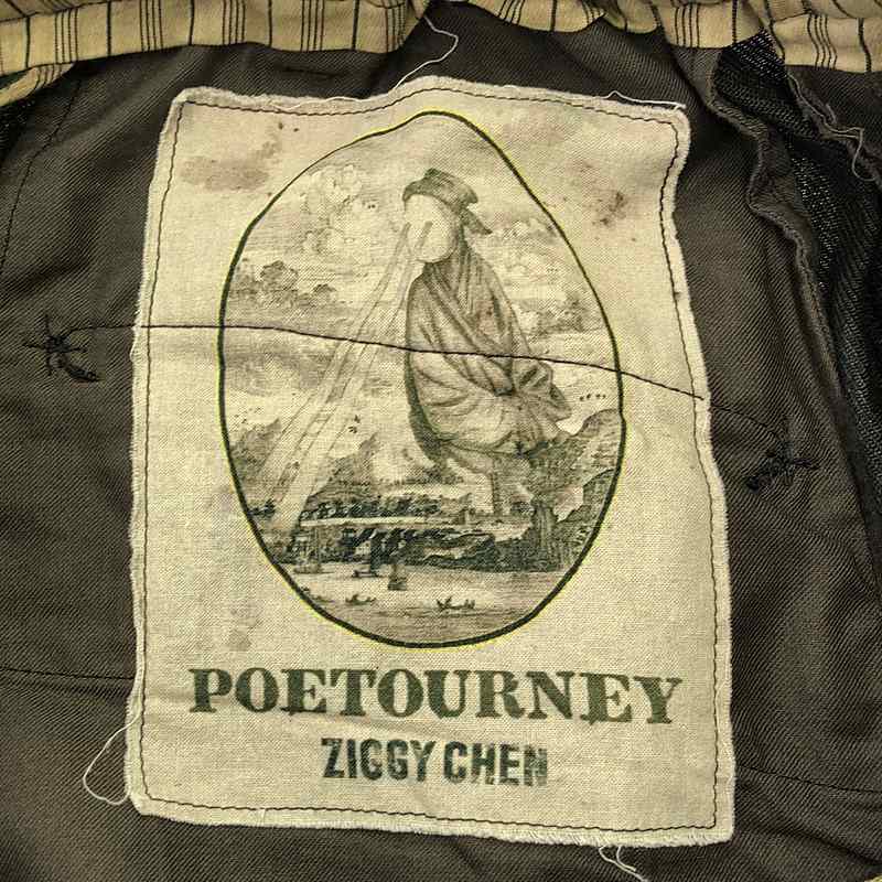 ziggy chen / ジギーチェン FRONT PLEATS WIDE TROUSERS / ワイド トラウザーズ パンツ