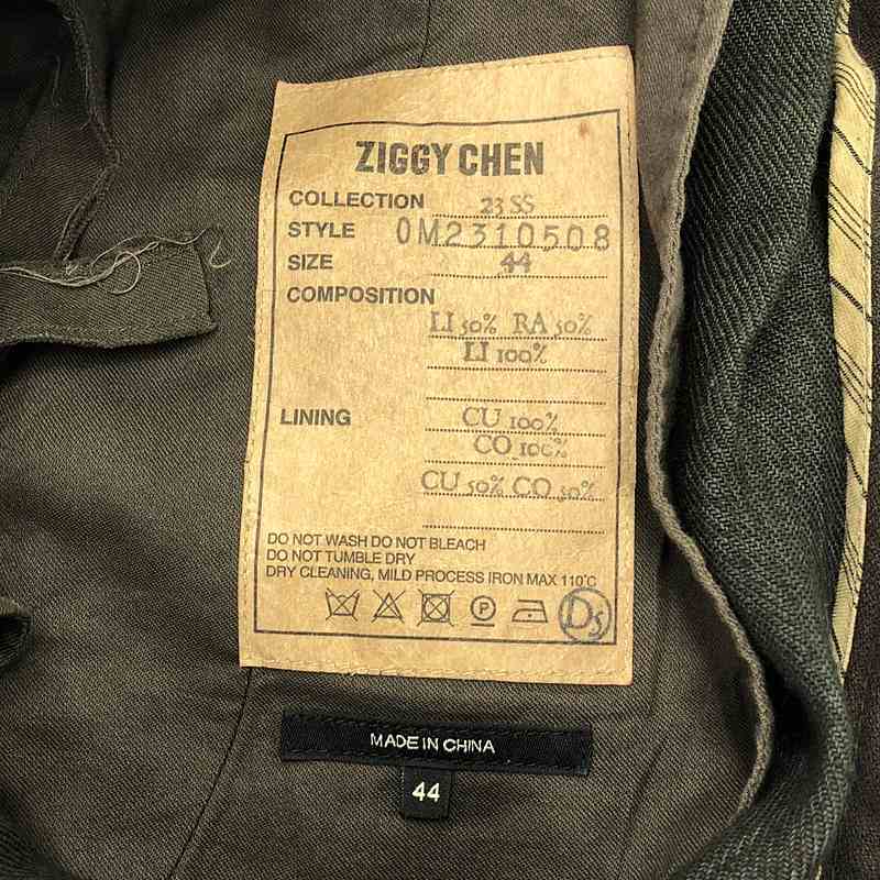 ziggy chen / ジギーチェン FRONT PLEATS WIDE TROUSERS / ワイド トラウザーズ パンツ