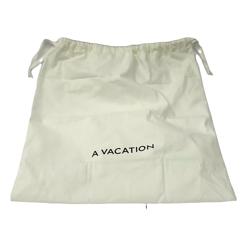 A VACATION / アヴァケーション TRAPEZE LEATHER ハンドバッグ