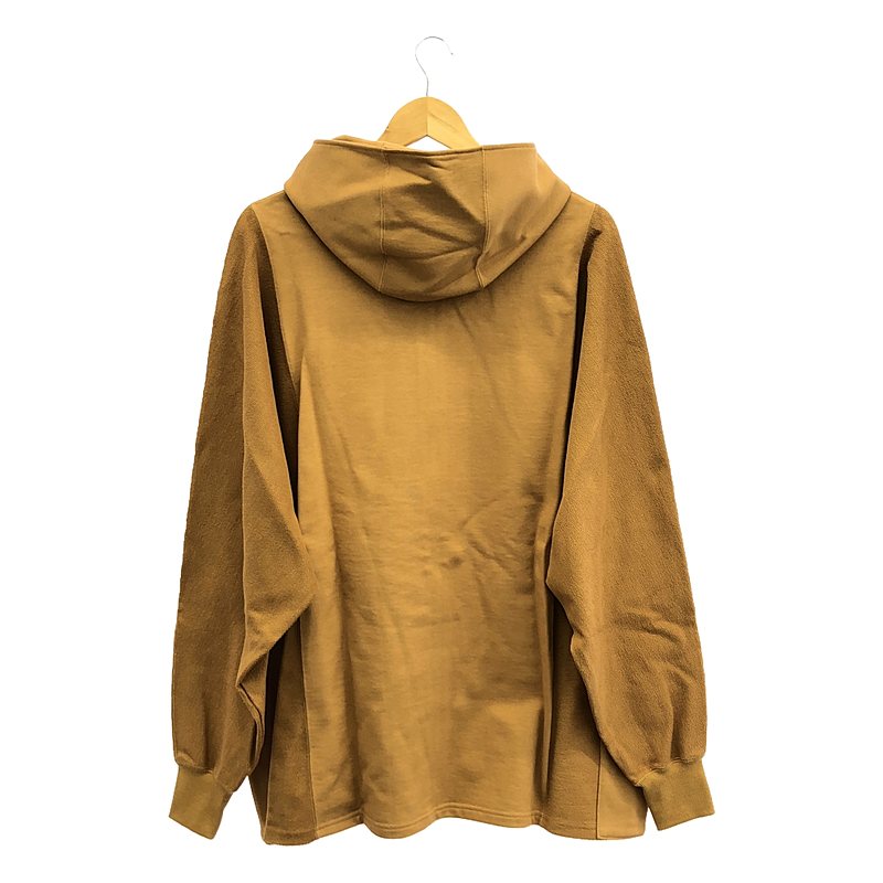 prasthana / プラスターナ reverse dolman sleeve zip parka ジップパーカー