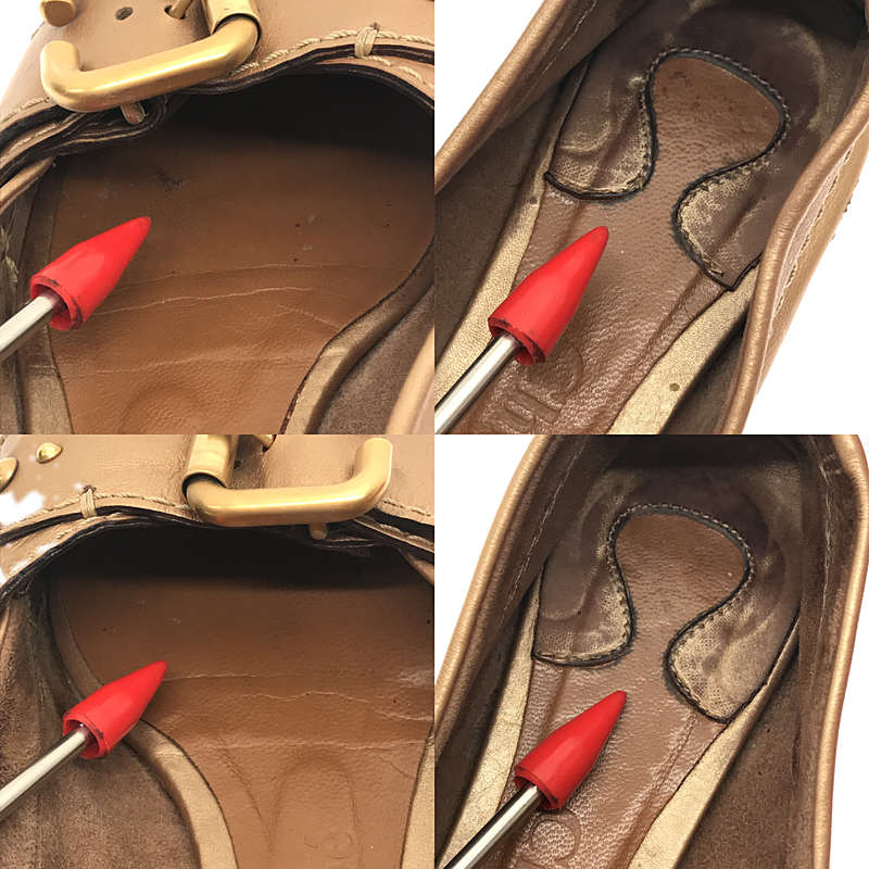 Chloe / クロエ ベルトデザイン フラットシューズ 保存箱付き