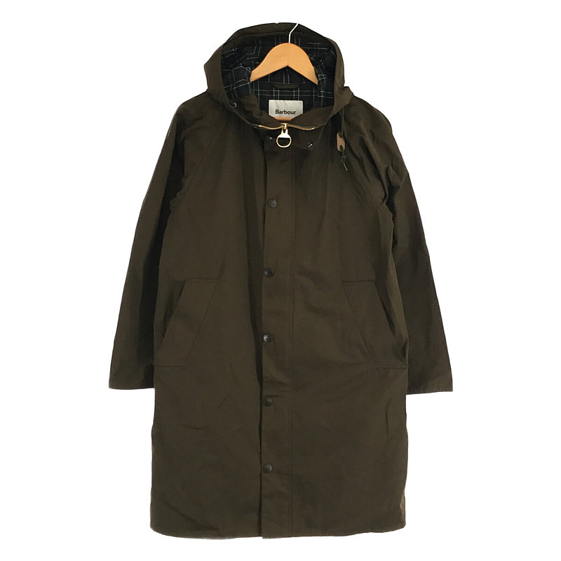 × BEAMS F ビームス / 別注 HOODED HUNTING ピーチドコットン ハンティングコート