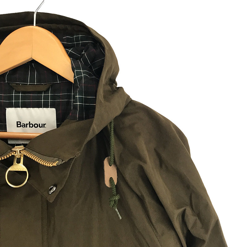 Barbour / バブアー × BEAMS F ビームス / 別注 HOODED HUNTING ピーチドコットン ハンティングコート