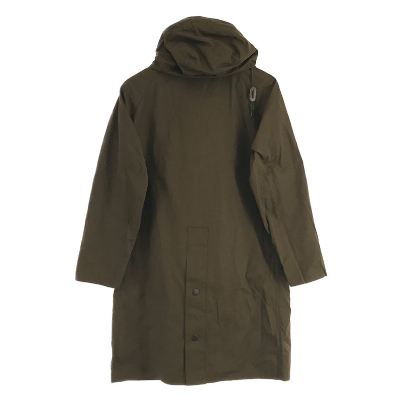 Barbour / バブアー × BEAMS F ビームス / 別注 HOODED HUNTING ピーチドコットン ハンティングコート