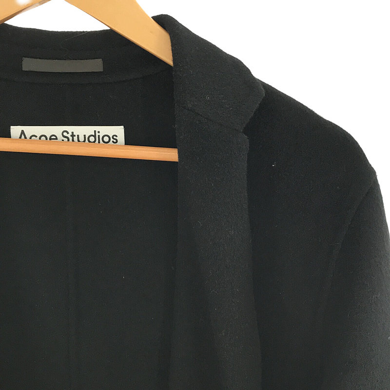 Acne Studios / アクネ ストゥディオズ シングルブレスト ロング ウール チェスターコート Editionハンガーケース付き