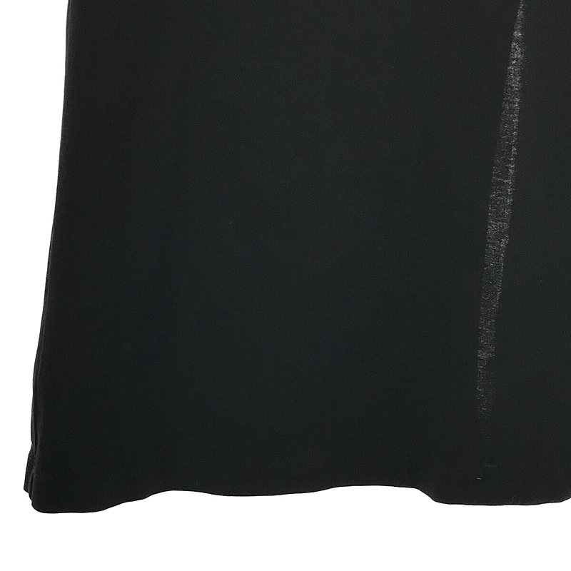 Americana / アメリカーナ コットン バック スリット ロング フレア イージー スカート