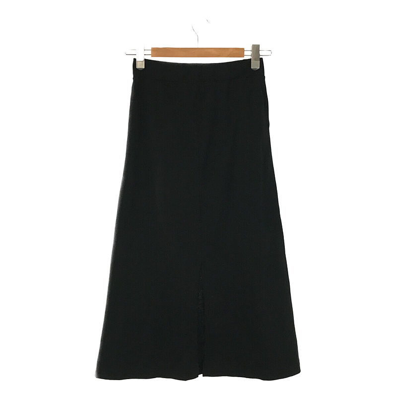 Americana / アメリカーナ コットン バック スリット ロング フレア イージー スカート