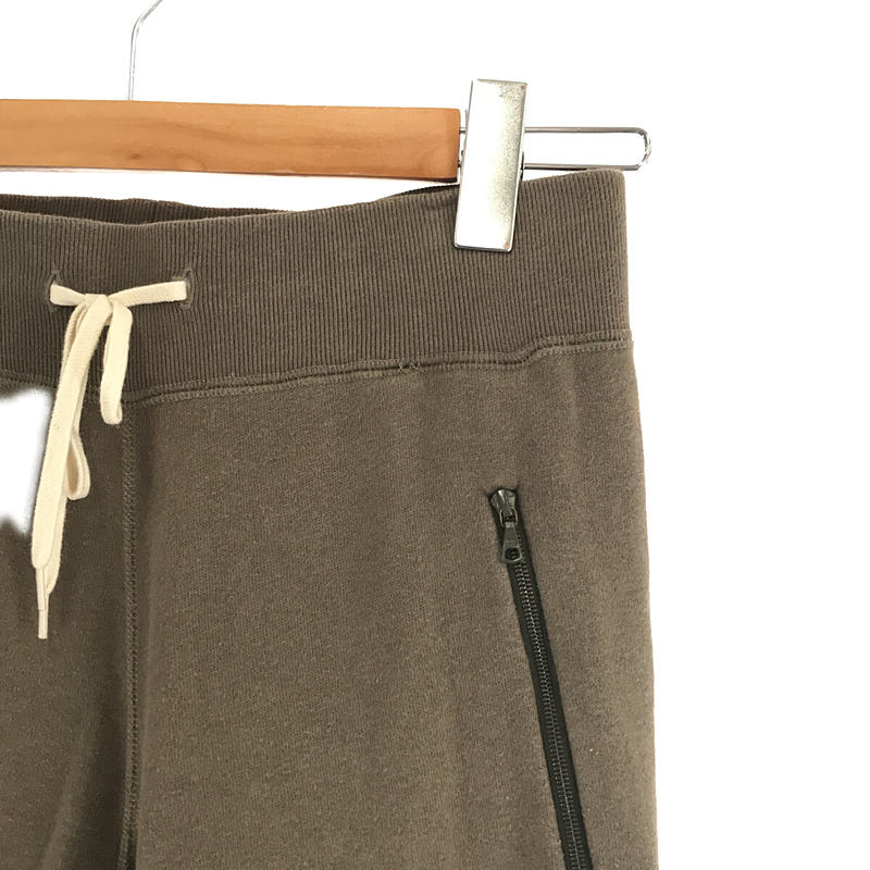 scye basics / サイベーシックス コットン サルエル スウェット イージー リブ パンツ