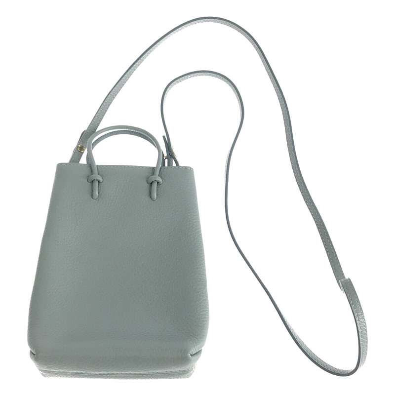 FURLA / フルラ ESSENTIAL MINI VERTICAL CROSSBODY レザー ミニ クロスボディ ショルダー バッグ 保存袋付き