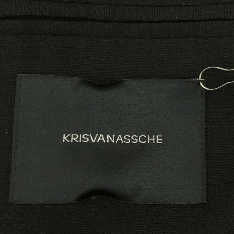 KRIS VAN ASSCHE / クリスヴァンアッシュ UNLINED JACKET ジャガードウール ジャケット